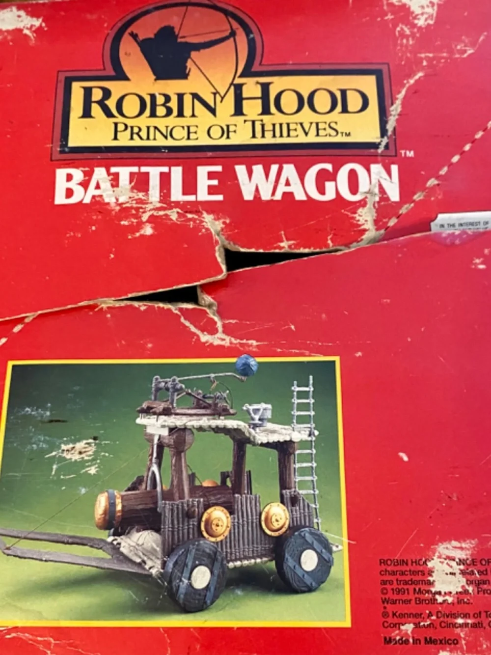 Robin Hood Battle Wagon. 1991 Kenner Toys. Star Wars Early Concept. Used.